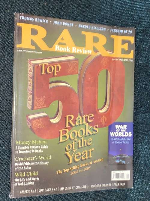 RARE BOOK REVIEW MAGAZINES X 4