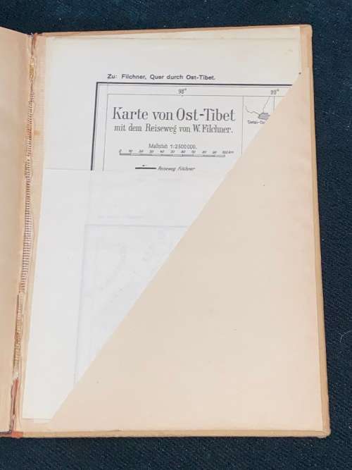 QUER DURCH OST-TIBET VON WILHELM FILCHNER