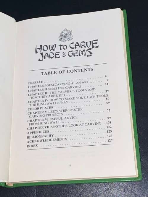HOW TO CARVE JADE & GEMS BY JUNE CULP ZEITNER WITH HING WA LEE
