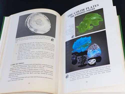 HOW TO CARVE JADE & GEMS BY JUNE CULP ZEITNER WITH HING WA LEE