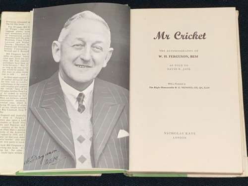 MR CRICKET THE AUTOBIOGRAPHY OF FERGIE AS TOLD TO DAVID JACK