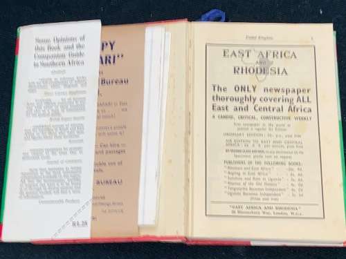 YEARBOOK & GUIDE TO EAST AFRICA 1965 EDITED BY A. GORDON-BROWN