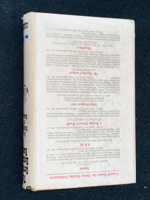 THE GORDON BENNETT RACES BY LORD MONTAGU OF BEAULIEU