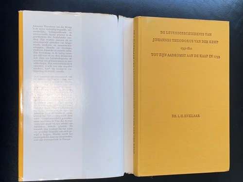DE LEVENSGESCHIEDENIS VAN JOHANNES THEODORUS VAN DER KEMP 1747-1811 TOT ZIJN AANKOMST AAN DE KAAP