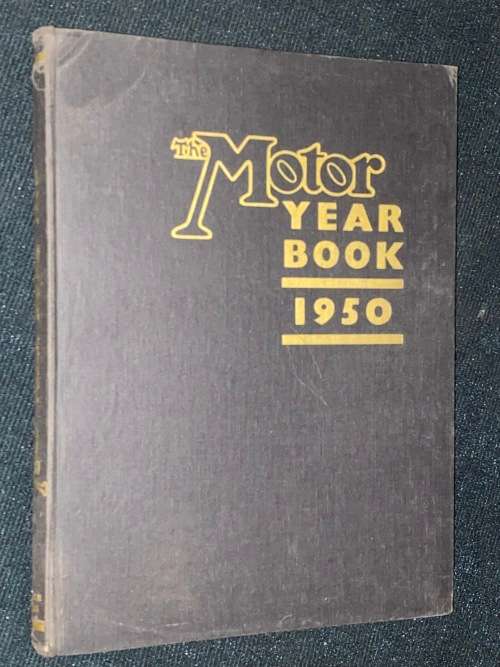 THE MOTOR YEAR BOOK 1950