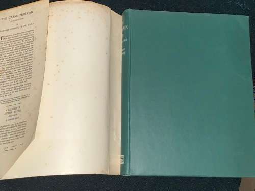THE GRAND PRIX CAR VOLUME ONE BY LAURENCE POMEROY