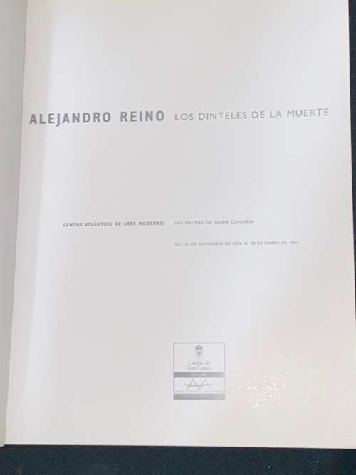 ALEJANDRO REINO LOS DINTELES DE LA MUERTE
