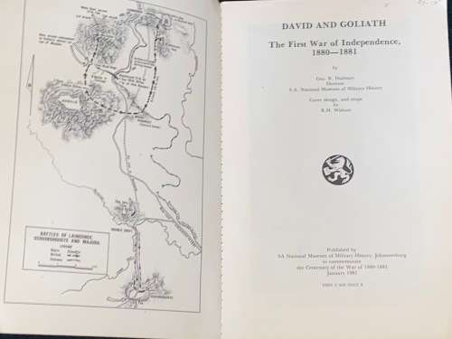 DAVID & GOLIATH THE FIRST WAR OF INDEPENDENCE 1880-1881