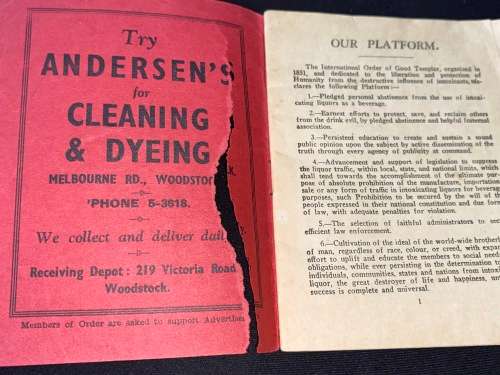 THE SOUTH AFRICAN GOOD TEMPLAR GUIDE 1944 & 1945