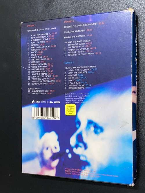 DEPECHE MODE TOURING THE ANGEL LIVE IN MILAN DVD SET
