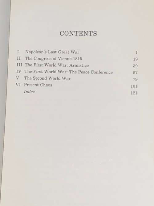HOW WARS END BY A.J.P. TAYLOR