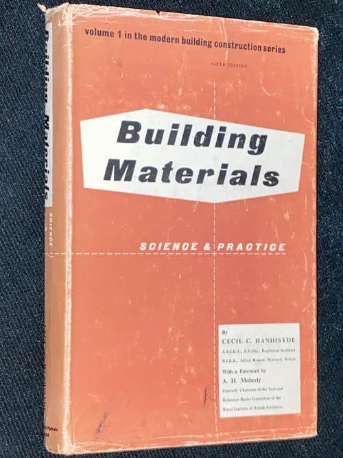 BUILDING MATERIALS SCIENCE & PRACTICE