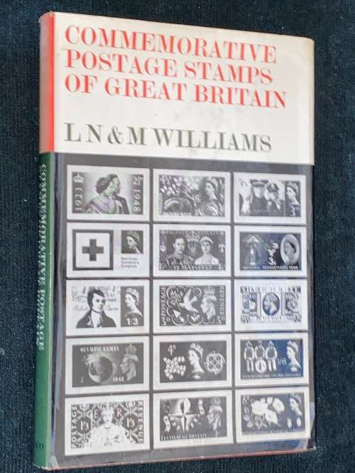 COMMEMORATIVE POSTAGE STAMPS OF GREAT BRITAIN BY LN & M WILLIAMS