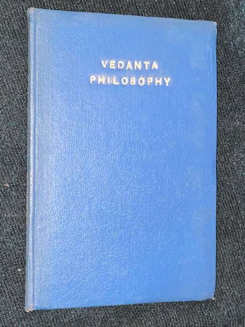 VENDANTA  PHILOSOPHY BY F. MAX MULLER 1950