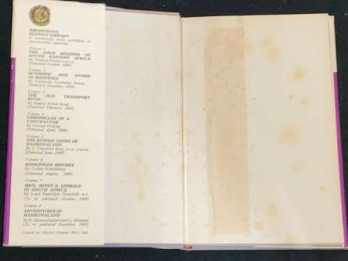 RHODESIAN RHYMES BY CULLEN GOULDSBURY