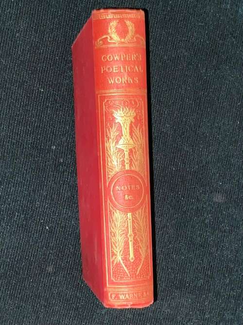 THE POETICAL WORKS OF WILLIAM COWPER - FREDERICK WARNE & CO LONDON