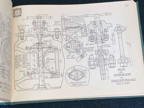 MACGIBBON`S PICTORIAL DRAWING BOOK FOR MARINE ENGINEERS STEAM AND MOTOR