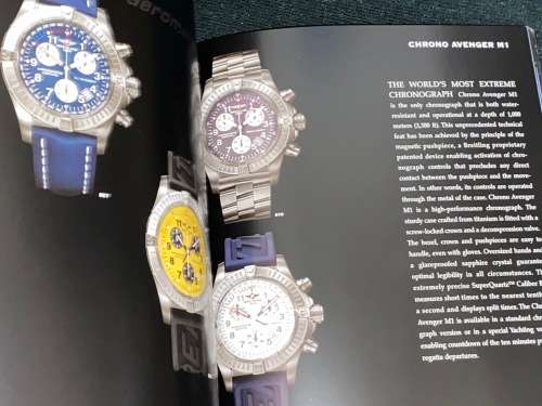 BREITLING 2006 WATCH CATALOGUE