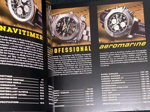 BREITLING 2006 WATCH CATALOGUE