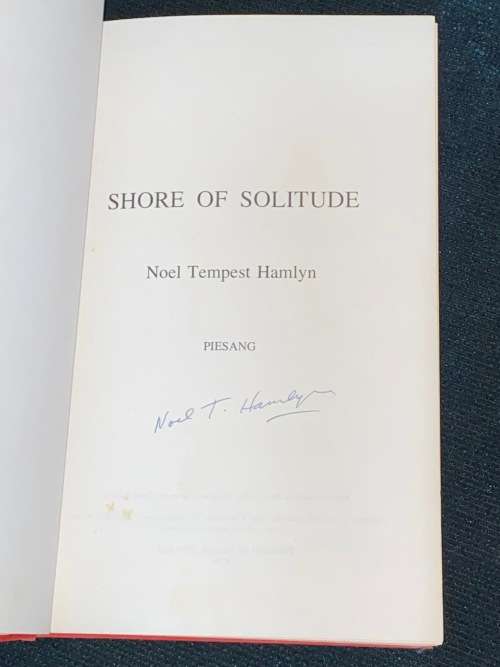 SHORE OF SOLITUDE BY NOEL TEMPEST HAMLYN  SIGNED