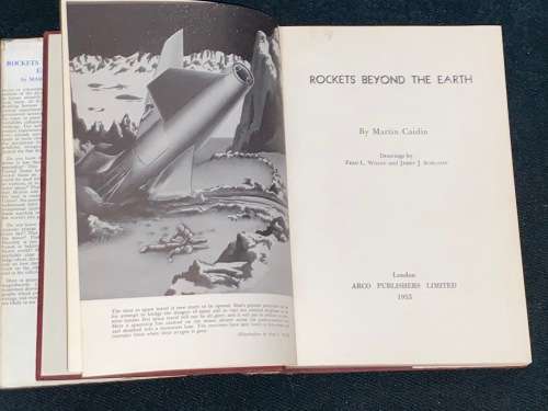 ROCKETS BEYOND THE EARTH BY MARTIN CAIDIN