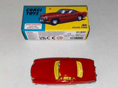 CORGI FORD VOLVO P1800 RE ISSUE