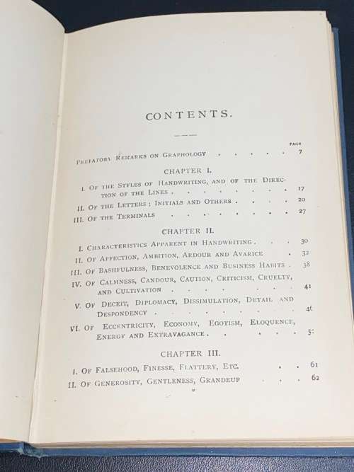 HOW TO READ CHARACTER IN HANDWRITING BY HENRY FRITH CIRCA 1890