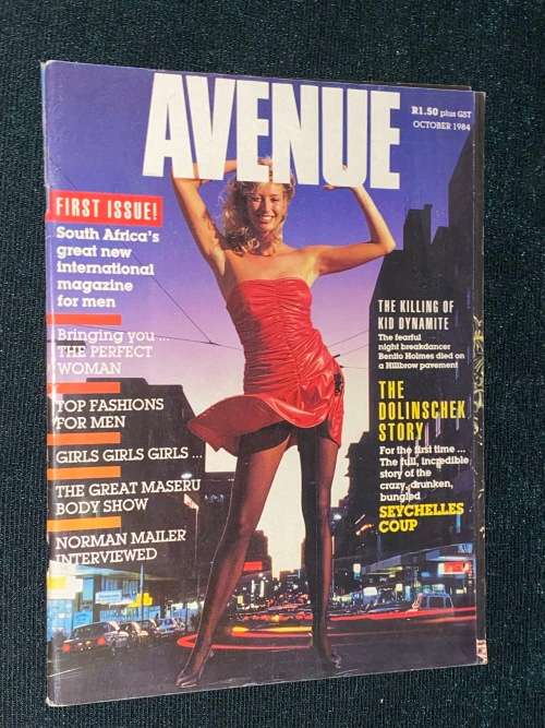 AVENUE MAGAZINE 1ST ISSUE OCTOBER 1984