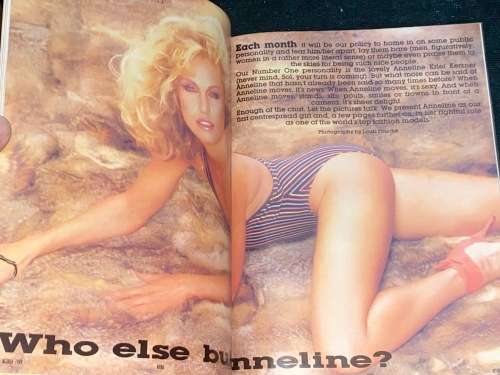 AVENUE MAGAZINE 1ST ISSUE OCTOBER 1984