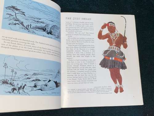 NATIVE LIFE IN SOUTH AFRICA VINTAGE TOURISM BOOKLET BY SATOUR
