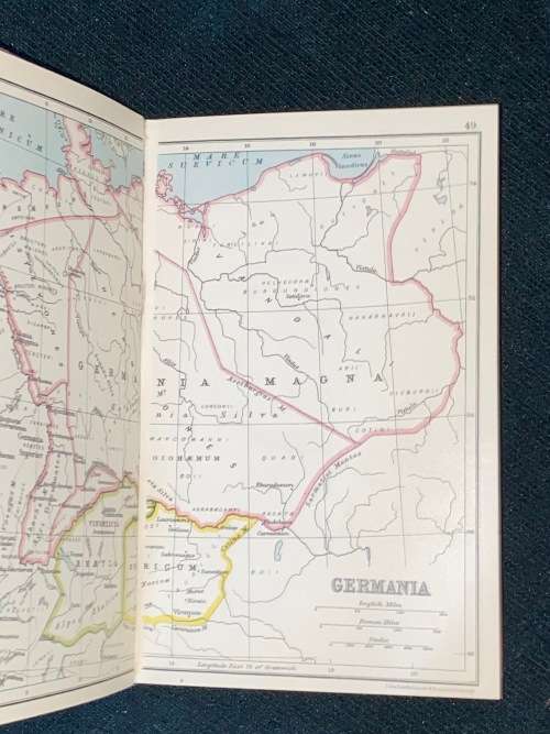 ATLAS OF ANCIENT & CLASSICAL GEOGRAPHY EVERYMAN`S LIBRARY 451