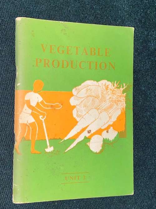 MODERN AGRICULTURE VEGETABLE PRODUCTION SCHOOL BOOK SWAZILAND