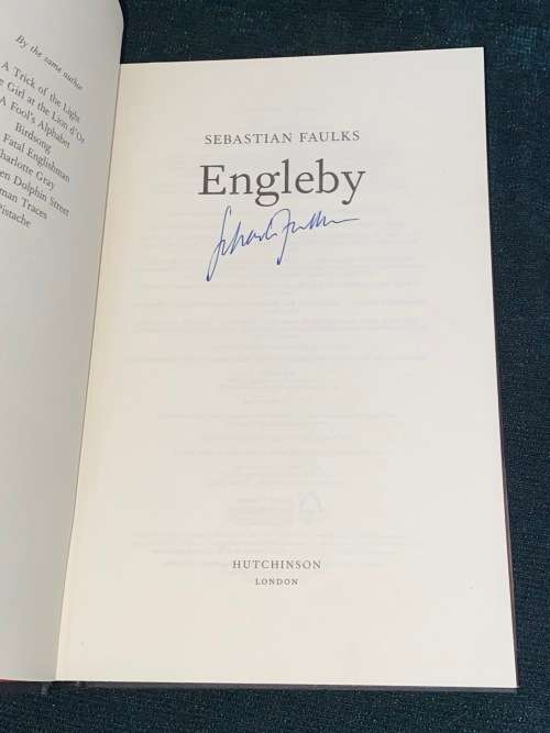 ENGLEBY BY SEBASTIAN FAULKS SIGNED