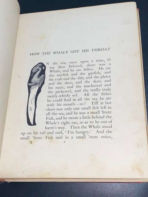 JUST SO STORIES BY RUDYARD KIPLING 1902