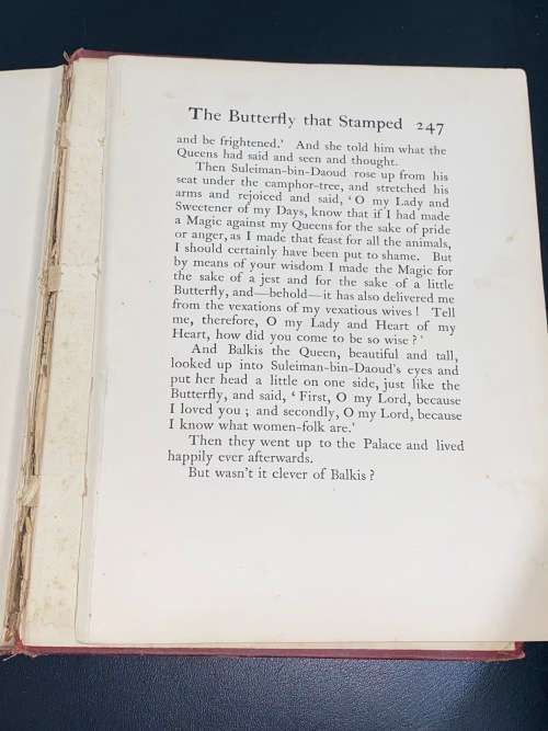 JUST SO STORIES BY RUDYARD KIPLING 1902