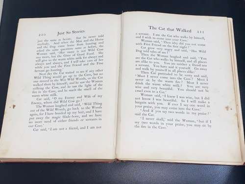 JUST SO STORIES BY RUDYARD KIPLING 1902