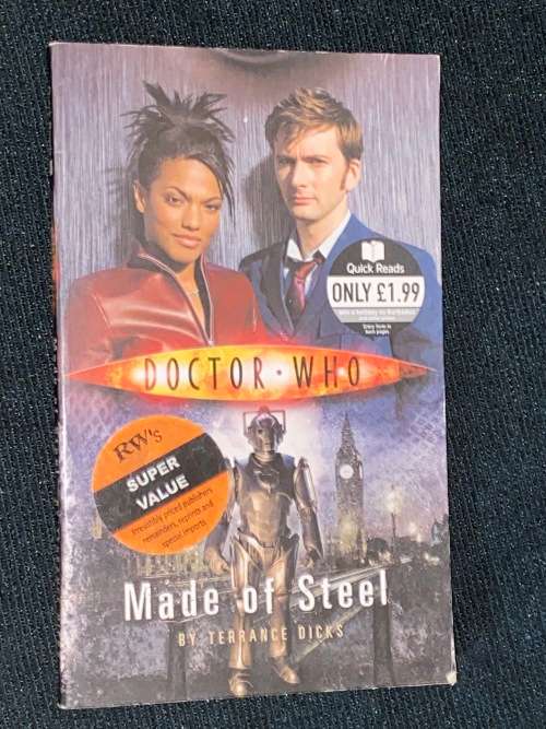 DOCTOR WHO MADE OF STEEL BY TERRANCE DICKS