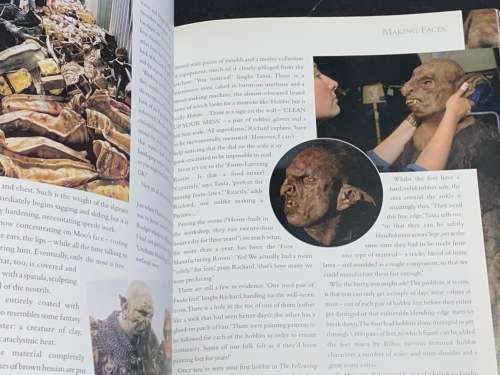 THE LORD OF THE RINGS THE MAKING OF THE MOVIE TRIOLOGY BY BRIAN SIBLEY