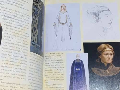 THE LORD OF THE RINGS THE MAKING OF THE MOVIE TRIOLOGY BY BRIAN SIBLEY
