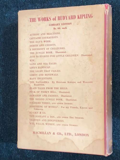 PUCK OF POOK`S HILL BY RUDYARD KIPLING 1951