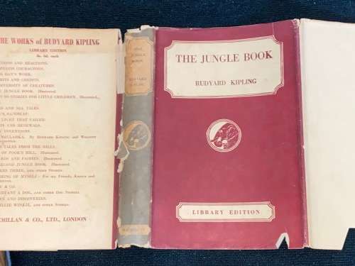 THE JUNGLE BOOK BY RUDYARD KIPLING 1951