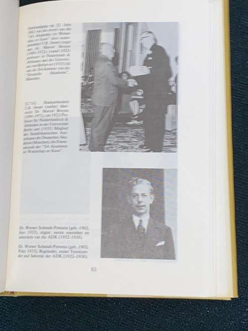 DIE GESKIEDENIS VAN DIE AFRIKAANS - EN SUID-AFRIKAANS-DUITSE KULTUURVERENIGING 1932 - 1982