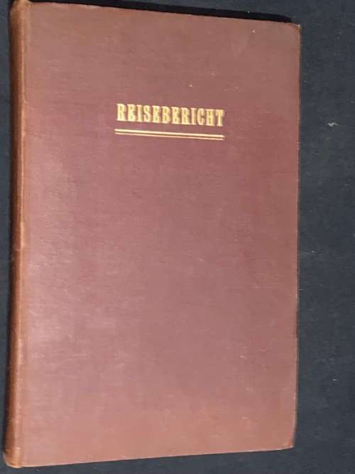 1950`S REISEBERICHT (TRAVELOGUE) OF GERMAN LADY ON VARIOUS CRUISES UP THE COAST OF AFRICA TO EUROPE