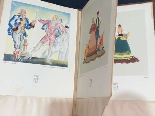 1950`S REISEBERICHT (TRAVELOGUE) OF GERMAN LADY ON VARIOUS CRUISES UP THE COAST OF AFRICA TO EUROPE
