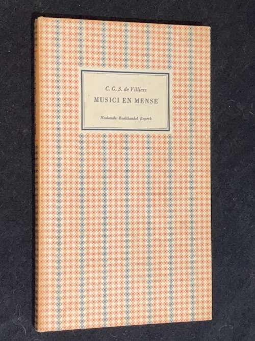 MUSICI EN MENSE DEUR C.G.S. DE VILLIERS - SIGNED