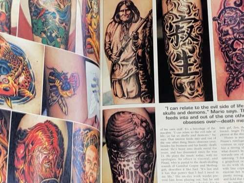 TATTOO MAGAZINE JULY 2001