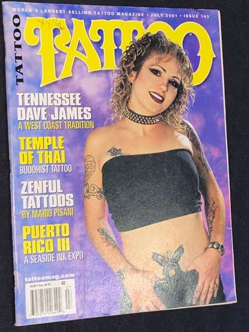 TATTOO MAGAZINE JULY 2001