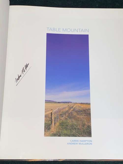 TABLE MOUNTAIN TO CAPE POINT BY CARRIE HAMPTON & ANDREW MCILLERON SIGNED