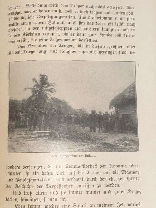 KRIEGS - SAFARI VON RICHARD WENIG 1920