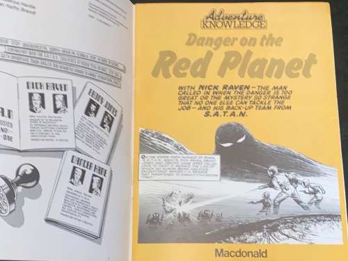 DANGER ON THE RED PLANET - ADVENTURE KNOWLEDGE